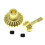 Replacement Remote Control Car Gear Set for WPL D12 Pickup C24 RC Car Accessory Gold 3