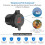 12V / 24V Fast Charging 3.0 Car Cigarette Lighter Socket Usb Charger Led Voltmeter Ammeter Black & 3