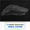63117288995 Left Front Headlight Shell Cover Headlight Lens Cover for  X5 E70 2008-2013 Left 3