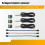3Set DS18B20 Temperature Sensor Kit Waterproof Digital Sensor 100CM Cable Stainless Steel Probe and Module Adapter Board 4