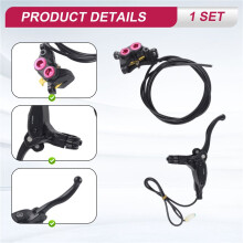 Kit Freno Posteriore per Moto, Cilindro Freno Idraulico, Serbatoio per Accessori per Moto da Light Bee XS