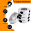 5PCS Split Optical Shaft Fixed Ring Separate Thrust Ring Limit Ring Fastening Positioner Shaft Clamp Inside 30mm 4