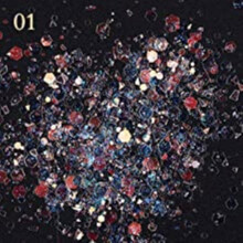 Ensemble d'autocollants holographiques pour ongles – Paillettes arc-en-ciel, paillettes couleur sirène