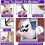 1.4m Inflatable Halloween Ghost, Hanging Inflatable Window Decoration with Built-in Red LED String Lights 3