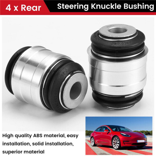 4 PCS Rear Steering Knuckle Bushing 1188412-01-E for  Model 3/Y  Parts 2