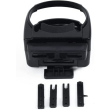 2-piece car cup holder, universal car cup holder, adjustable vented cup holder for car A/C, bottle holder