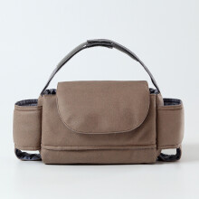 (Brown)Baby Kinderwagen Halterung Tasche mit Oxford Stoff für Baby Reisen Essentials Use