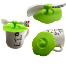 Lot de 6 couvercles en silicone alimentaire pour tasses, joints d'étanchéité pour boissons, bouchons et joints en silicone pour verres.
