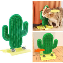 Brosse de toilettage pour chat, soulagement interactif des démangeaisons, masseur d'intérieur pour chat, brosse de toilettage