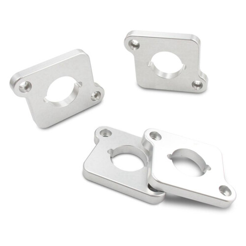 Silver Coilpack Adapter Plates Billet for    A4 A6 TT 1.8T to 2.0TFSI 1
