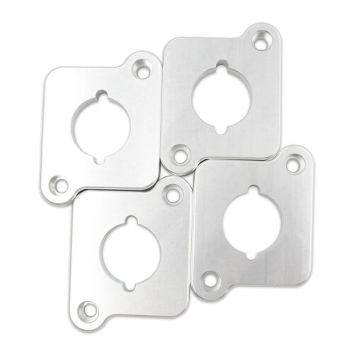 Silver Coilpack Adapter Plates Billet for    A4 A6 TT 1.8T to 2.0TFSI 2