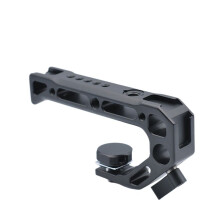 Camera Top Handle Hand Grip Handgrip Camera Cage Handle for Dslr Camera Cage Microphone Shoe Mount Black