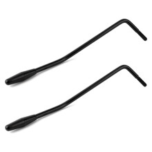 2 Stück Tremolo-Arme, 5mm/0,2 Zoll & 6mm/0,24 Zoll Gewinde Whammy Bars mit Metall-Spitze für E-Gitarre