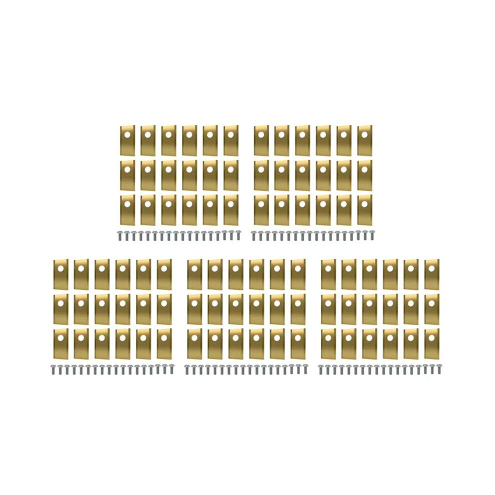 90Pcs Blades For Landroid Replace Stainless Steel Lawn Mower Cutting Blade Set Robotic Lawn Mowers Replace Gold 4713395348942