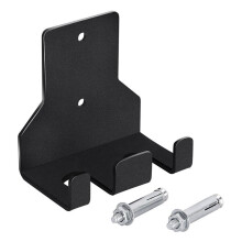 Almacenamiento de Barra Doble, Estante de Barra Colgante Vertical, Soporte de Barra Montado en la Pared para Gimnasios de Garaje Comerciales