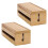 2X Kabel Management Box Holz Kabel Organizer Box (Holz Farbe) 1
