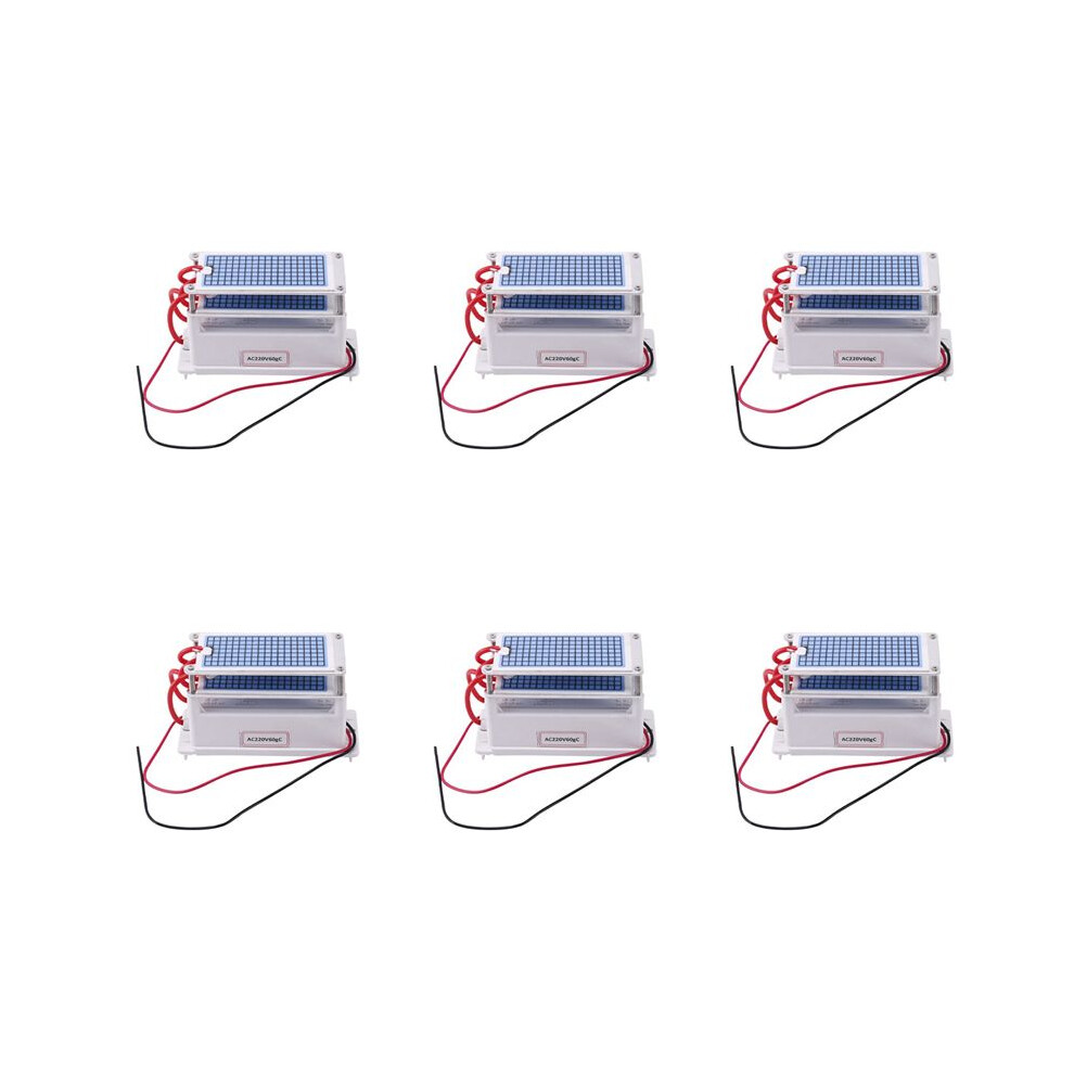 6X 60G/H Ozone Generator Air Cleaner Ozonizer Purifier Treatment Formaldehyde Remove Odor Ozone Machine 220V 6033997765212