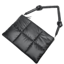 Bolso Acolchado de Algodón para Portátil de 15 y 16 Pulgadas, Funda Suave con Correa para el Hombro, Funda para Portátil para para para