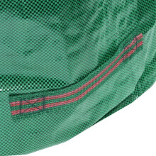 CampTeck Lot de 2 sacs à déchets de jardin ultra-résistants de 500 L, réutilisables, pour l'herbe et les feuilles