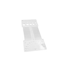 Acryl Breiliniaal, Garenmeter, Transparante Acryl Haakliniaal, Naaimeetlint voor Kleding en Naaien