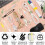 18 attaches de câble en silicone, élastiques de câble en silicone, fixations en silicone (6 couleurs) 1