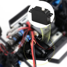 Servo de Dirección de 25 G 12428-0120 para 12428 12423 12427 12628 1/12 RC Car Repuestos Accesorios de Actualización