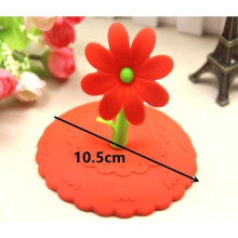 Couvercles en silicone - Non toxiques - Lot de 6 - Anti-poussière - Multicolores - Résistants à la chaleur