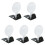 5X Small Miniature Inverted Target Metal Shooting Practice Targets Manual Reset Practice Targets 1
