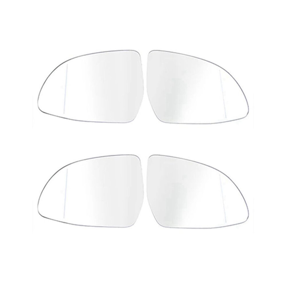 2Pair Heated Rearview Mirror Glass Lens For X3 G01 X4 F26 G02 X5 F15 G05 X6 F16 G06 2013-2020 Side Door Wing Mirror 6033600657583