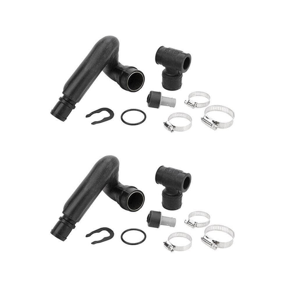 2X 058103213 06A103247 Pcv Crankcase Breather Hose Valve Vent Pipe Kit For A4 B5 8D 1.8 058 103 213 6034096254171
