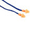 Bouchons d'oreilles - Sans marque - Réutilisables - Réduction du bruit - Silicone - Cordon bleu de 60 cm 4