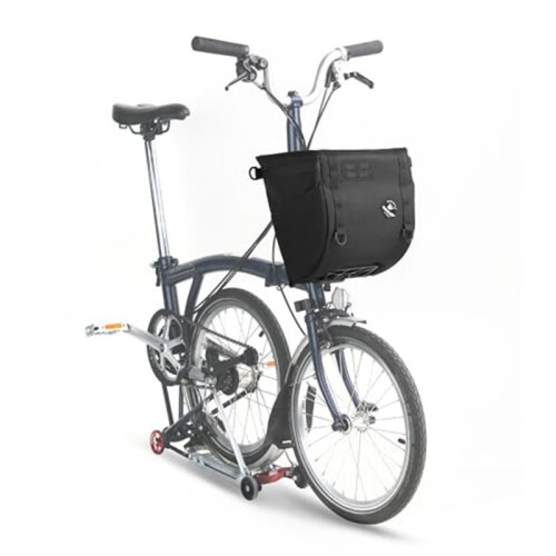 Rhinowalk Folding Bike Front Basket Bag for  Dahon, Quick Release Frame Support, Bicycle Basket 1