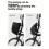 Rhinowalk Folding Bike Front Basket Bag for  Dahon, Quick Release Frame Support, Bicycle Basket 5