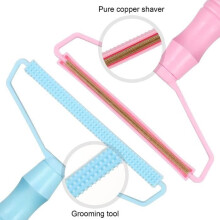 Lint Remover - Wood - Cleans hair and debris - 2 PC