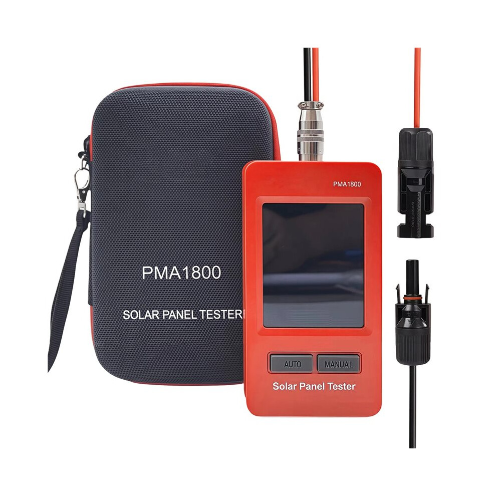 1800W Solar Panel Multimeter Mppt Power Tester Pma1800 Auto/Manual Voltmeter For Efficient Pv System Testing 6032759670375