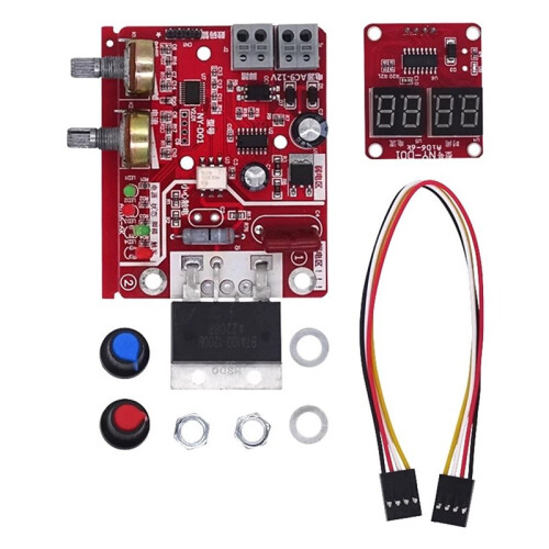 NY-D01 Control Board 100A Spot Welding Machine Control Board  Panel Adjust  Current Digital Display