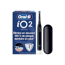 Brosse à dents électrique - ORAL-B - iO Series 2 - Noir - 3 modes - 1 brossette de rechange