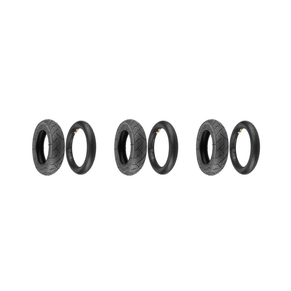 3X 10 Inch 10X2.125 Tyre For Electric Scooter Balancing Hoverboard Self Scooter Wear-Resistant Tyre 10X2.125 Black 6033833508904
