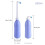 Bidet-Sprühgerät - ZOO - 620 ml - Kunststoff - Hellblau 1