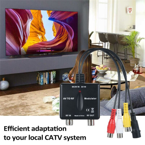 RF Modulator AV to RF Modulator Output NTSC CH3 Channels PLL Controlled VHF Operating Frequency 1