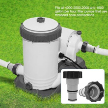 Intex Poolschlauchadapter – Poolanschluss – 1,5"- und 1,25"-Anschlüsse – Robuster Kunststoff