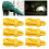 Planenclips – GIGICIAL – 10er-Pack – Robust – Mit Verriegelungsgriff – Gelb 2