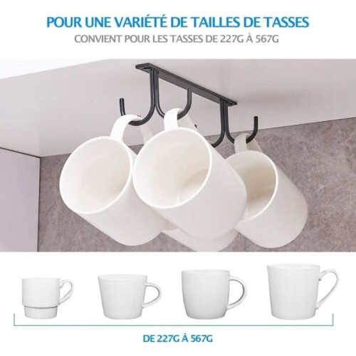 Hängender Becherhalter – GROSS – 2er-Set – Metall – Verschiedene Farben – Modern 1