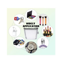 5er-Pack kleine Aufbewahrungsbeutel für Reisen, Kosmetik, Büro, Münzgeldbörsen-Organizer für Münzen, Karten, Schlüssel, Kopfhörerkabel