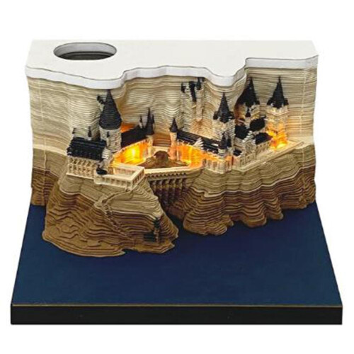 3D Paper Note Art Building Block 1