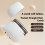Mini Rechargeable Straight Hair Comb White X 5
