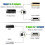 Optischer Audio-Splitter – SNAKIOX – 1 auf 2 – Plug & Play – Toslink – Schwarz 3