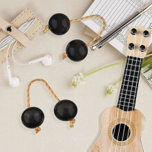 Afrikanische Rassel 2 Paar traditionelle afrikanische Kashaka-Rasseln, Kashaka-Musikinstrumente für Kinder und Erwachsene, Partys