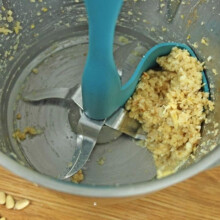 Drehspatel für Thermomix. Küchenhelfer zum Portionieren von Speisen. Farbfoto. 25,8 x 8,5 cm