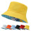 Fischerhut – Wendbar – UV-Schutz – Orange – Erwachsenengröße 3